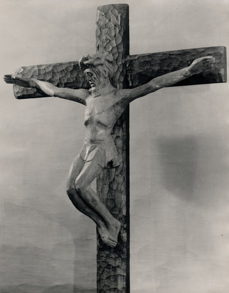 Wilhelm Groß - Der segnende Christus (Refektorium der Predigerkirche Erfurt, 1951)